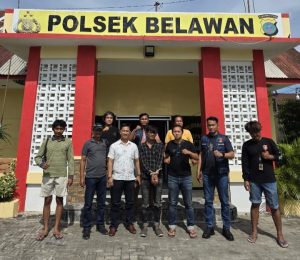 Polres Toba Berhasil Tangkap Pelaku Penggelapan Sepeda Motor di Belawan