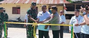 Dandim 0210/TU Letkol Kav Ronald Tampubolon Resmikan Sumur Bor di Dusun II Desa Maju