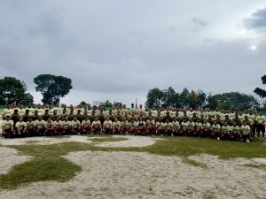 Dandim 0210/TU Bagikan Kaos Jersey Olahraga Kepada Prajurit, PNS dan Honorer Untuk Tingkatkan Moril