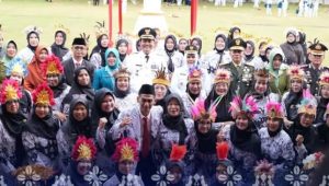 HUT Kabupaten Muara Enim, Bupati Bertindak Selaku Pembina Upacara