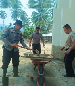 Brimob Sumut dan Warga Bersatu Bangun Harapan, Rumah Swadaya ke-11 Rampung di Tolang Julu