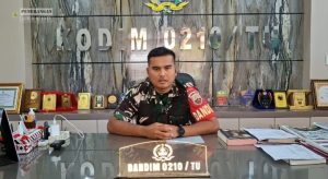 Dandim 0210/TU Letkol Kav Ronald Tampubolon