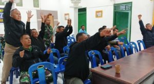 Nobar Bola Gembira Piala Dunia 2026, Kodim 0210/TU Bangun Hubungan Baik dengan Masyarakat