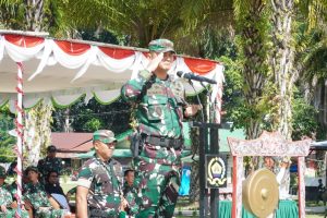 Letkol Kav Ronald Tampubolon Tutup Karya Bakti TNI AD 20206 di Wilayah Kodim 0210/TU, Rampungkan Sasaran Fisik dan Non Fisik