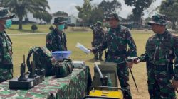 Danbrigif TP 37/HS Pimpin Apel Penanggulangan Bencana Erupsi Gunung Sinabung