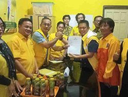 H. Adriansyah Ambil Formulir, Siap Bertarung di Musda Partai Golkar Kabupaten Muara Enim