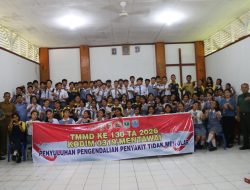 Satgas TMMD ke-130 Gelar Dua Penyuluhan Kesehatan bagi Siswa SMA Penabur Berkat Mentawai