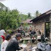 Satgas TMMD ke-130 Mulai Pemasangan Kuda-Kuda RTLH Milik Ibu Clara di Goiso’oinan